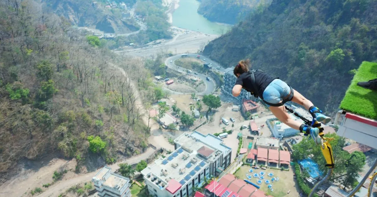 Bungee Jumping in Rishikesh